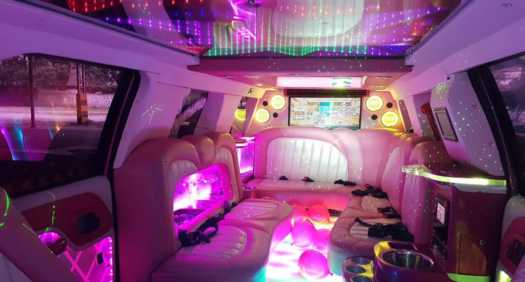 Aluguel de limousine para aniversário